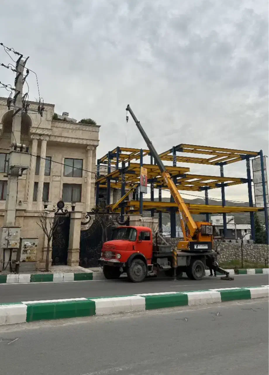 جرثقیل لواسان دکل بلند سبد دار لواسان وفشم ،میگون|خدمات حمل و نقل|لواسان, |دیوار