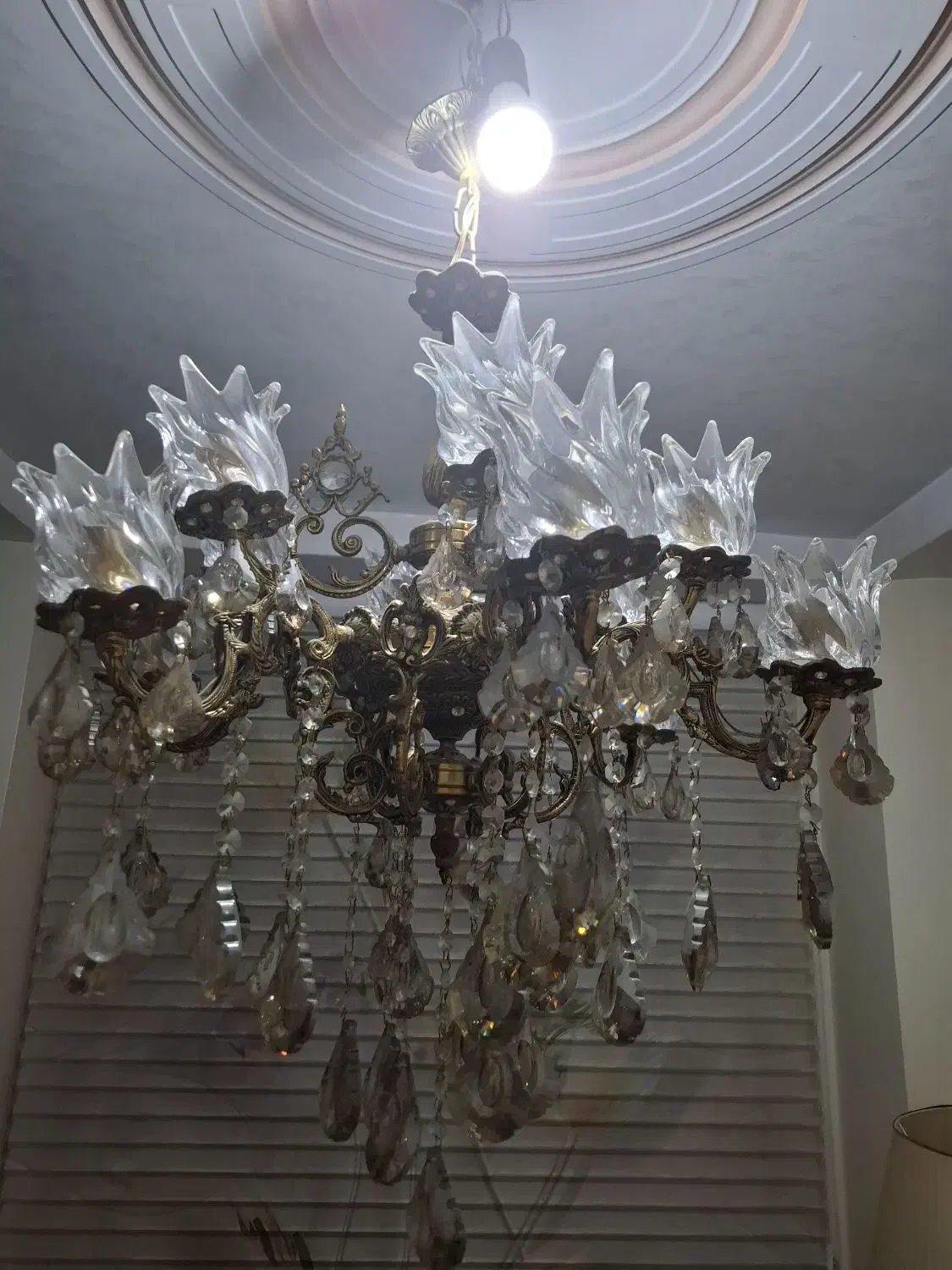 لوستر برنج|لوستر و چراغ آویز|اسلامشهر, شهرک واوان|دیوار