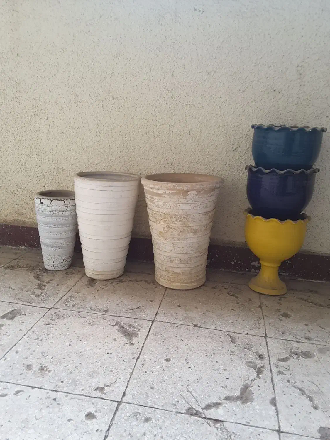 گلدان سفالی|گل و گیاه طبیعی|تهران, قصر فیروزه ۲|دیوار