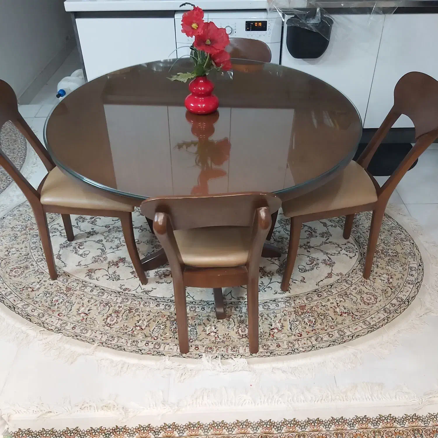 میز ناهار خوری چوب|میز و صندلی غذاخوری|کاشان, فاز ۲ ناجی آباد|دیوار