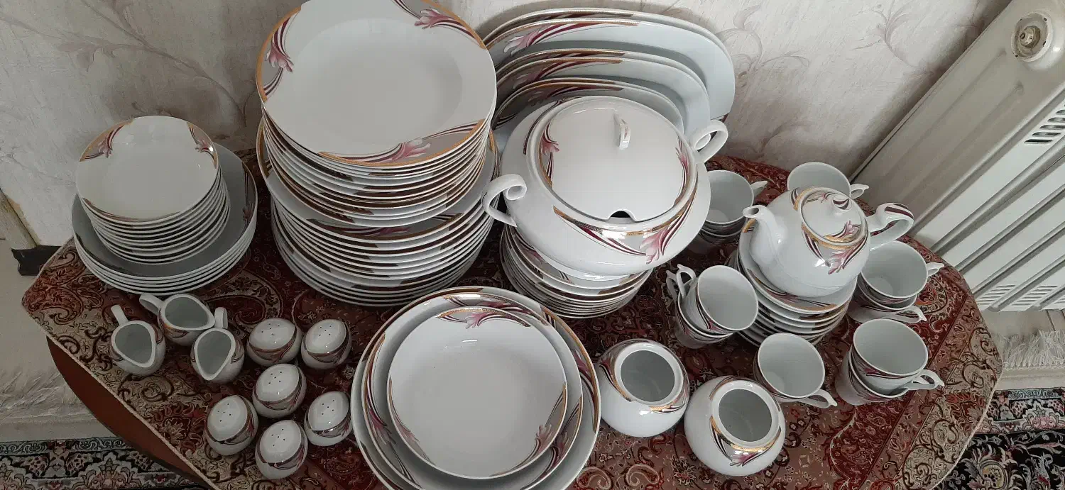 سرویس چینی مقصود 12نفره|ظروف سرو و پذیرایی|پردیس, فاز ۳|دیوار