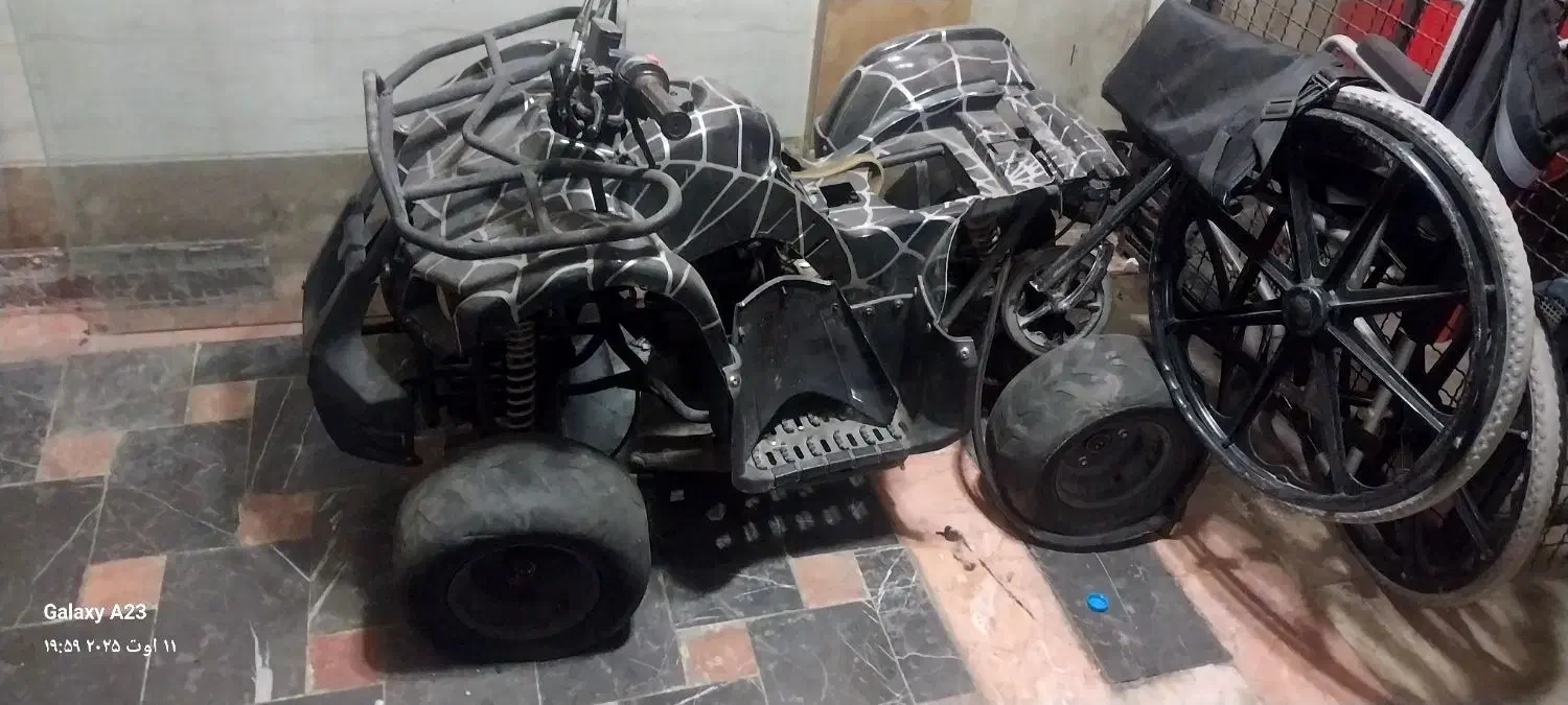 چهارچرخ ۱۲۵ سی سی|موتورسیکلت|تهران, وحیدیه|دیوار