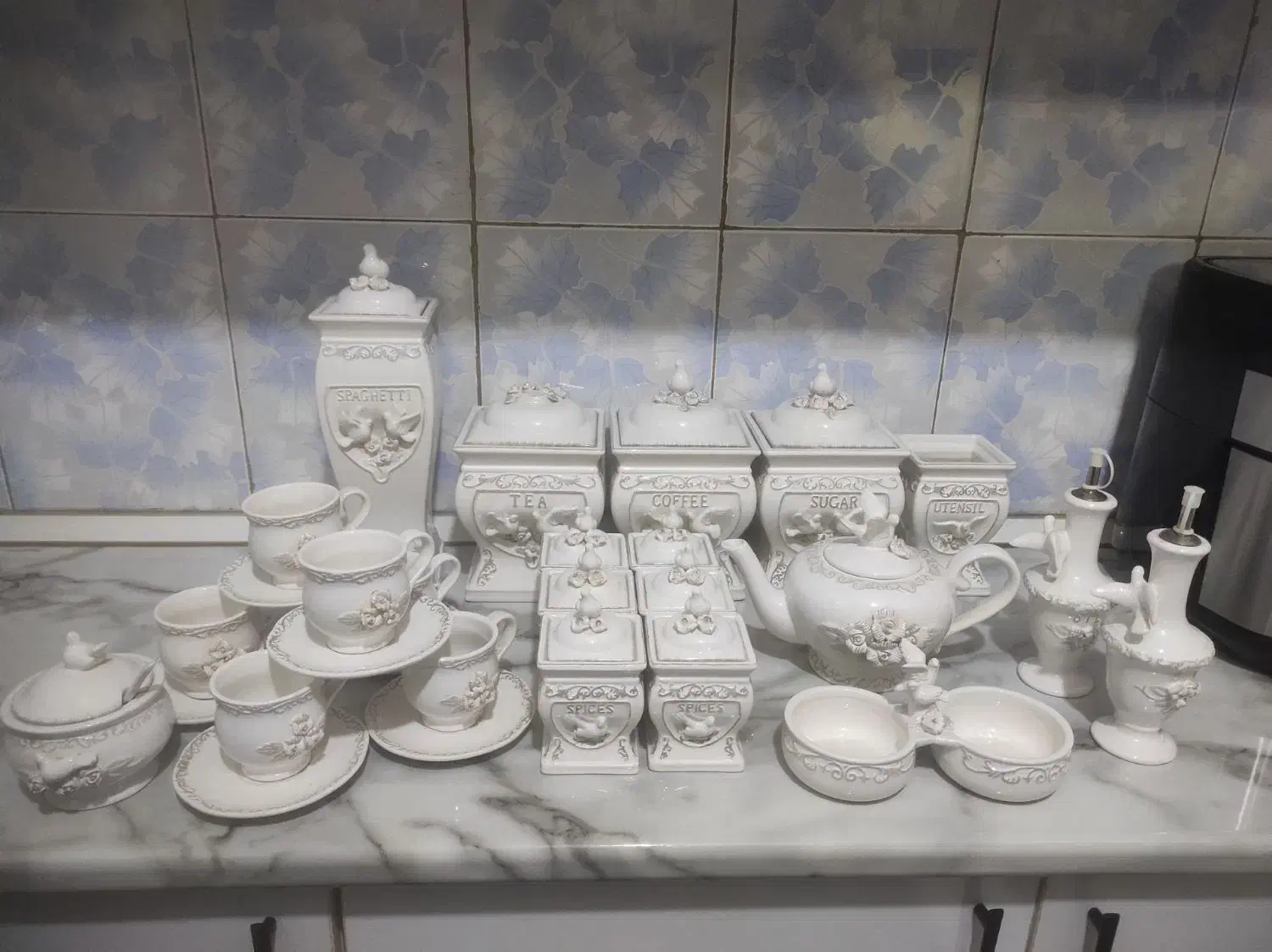 پاسماوری|ظروف سرو و پذیرایی|بهارستان, |دیوار