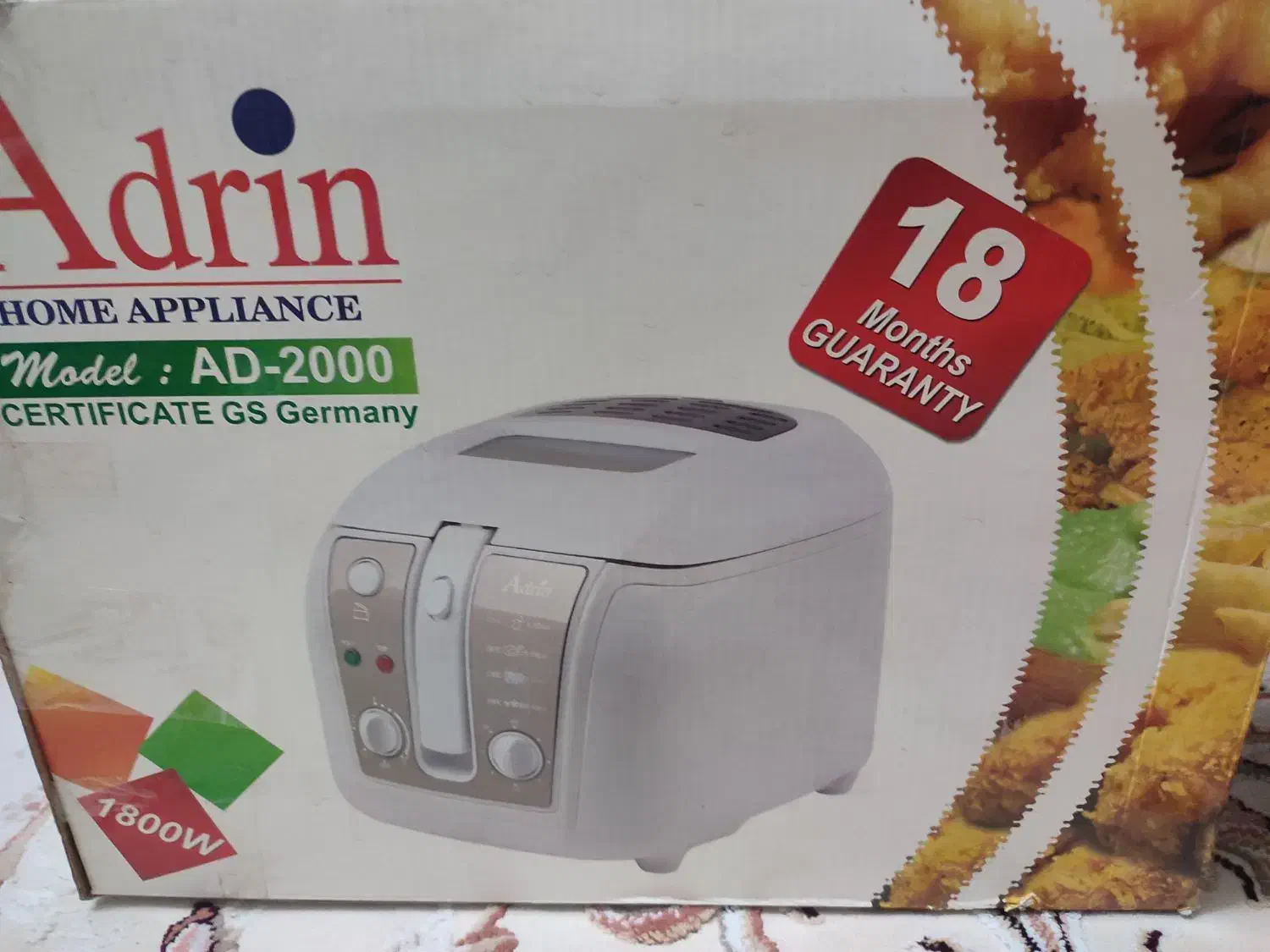 سرخ کن آدرین|اجاق گاز و لوازم برقی پخت‌وپز|برخوار, |دیوار