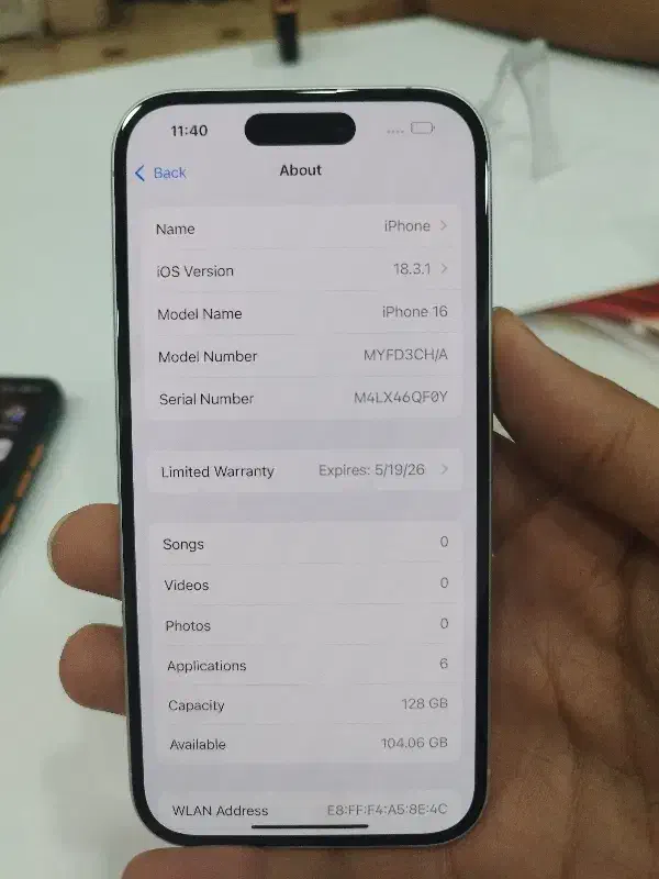 آیفون ۱۶ نرمال|موبایل|شیراز, زند|دیوار