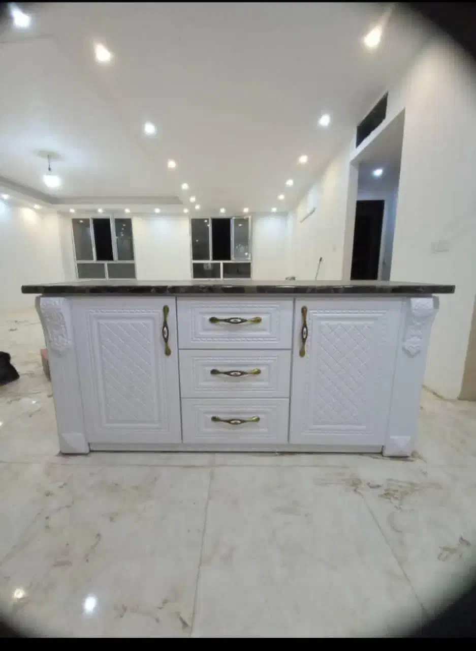 کابینت آشپزخونه باجزیره|مصالح و تجهیزات ساختمان|کوهیخیل, |دیوار