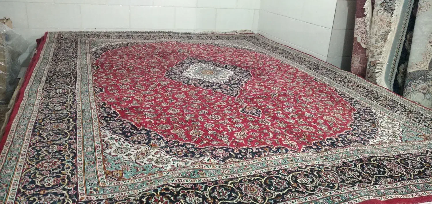 فرش دست دوم 9و12|فرش|بیرجند, |دیوار