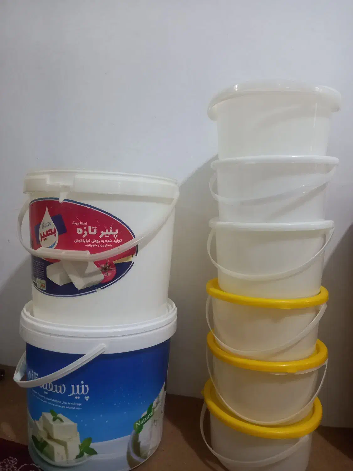 سطل باب رب|ظروف نگهدارنده، پلاستیکی، یک‌بارمصرف|همدان, |دیوار