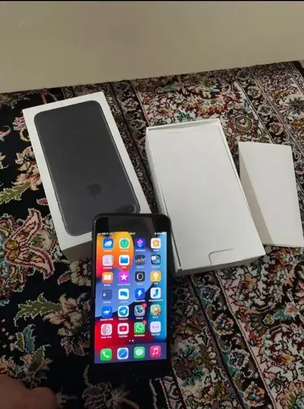 آیفون 7پلاس حافظه 128گیگابایت کاملا سالم درحد|موبایل|قشم, |دیوار