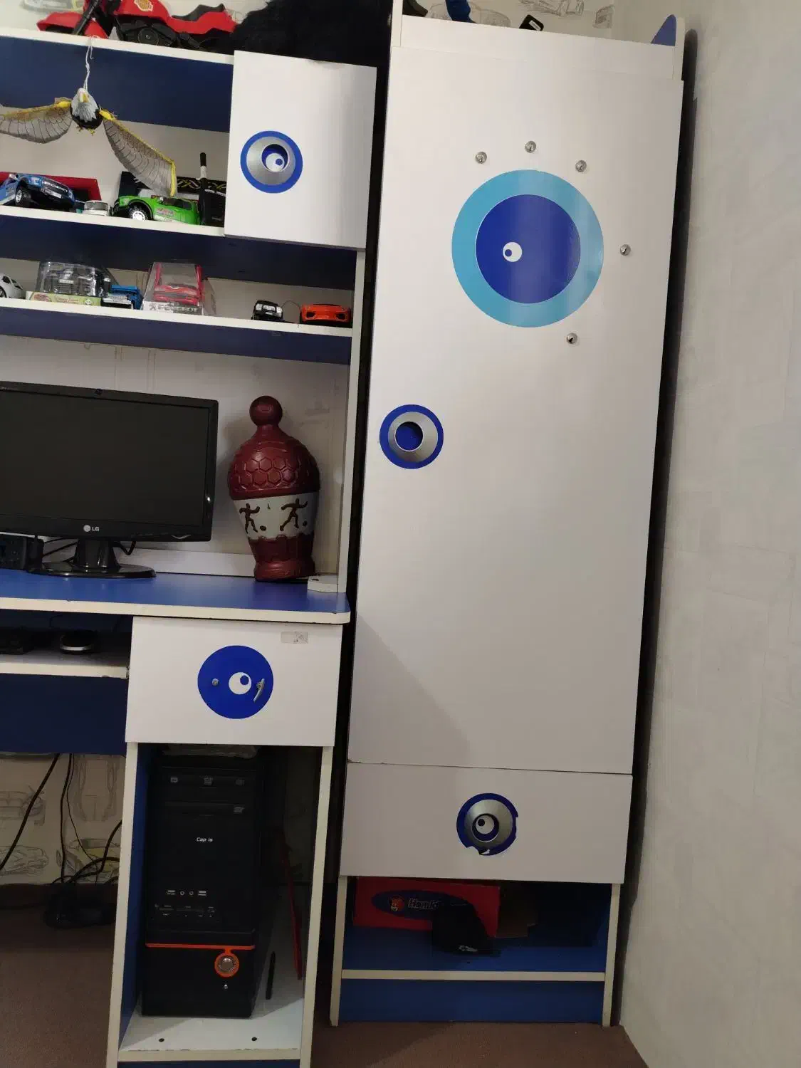 ست کمد کودک|جاکفشی، کمد، دراور|تبریز, |دیوار