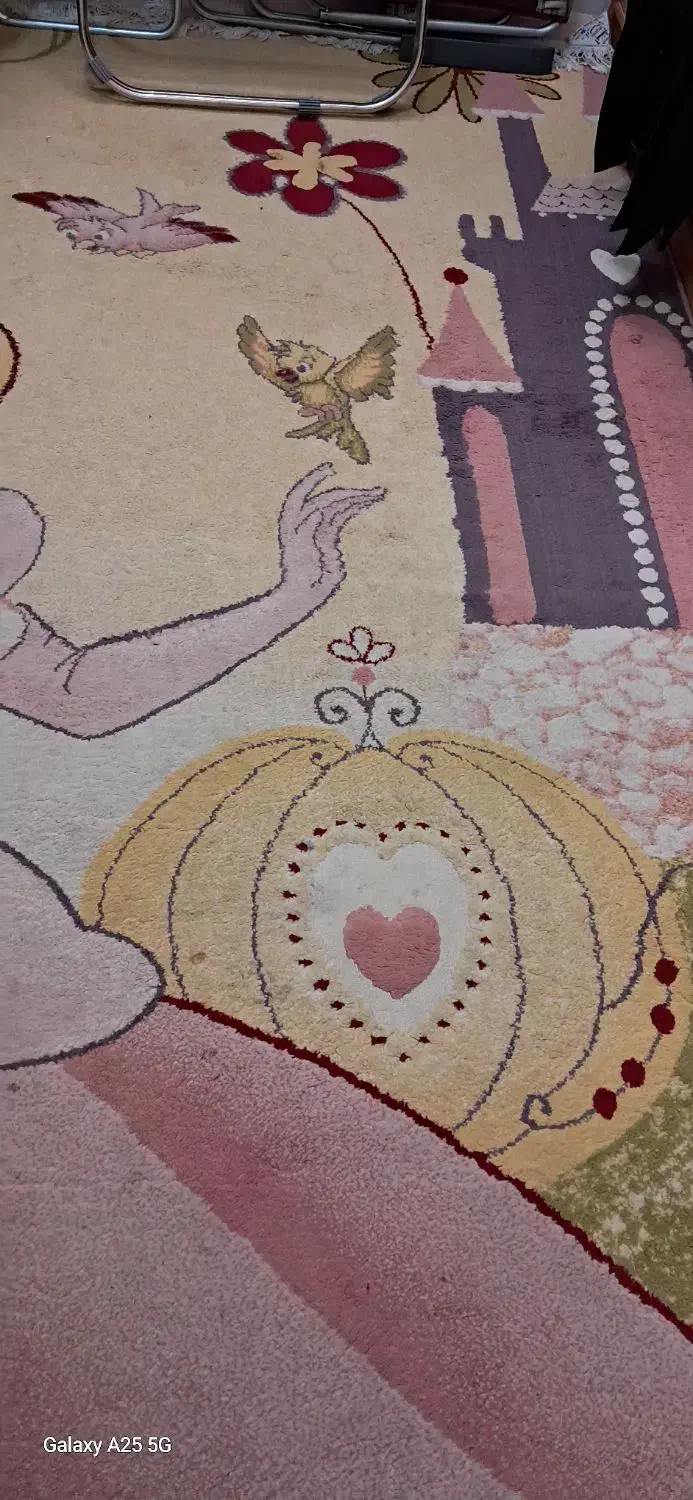 گلیم فرش کودکانه|گلیم، جاجیم، گبه|لنجان, |دیوار