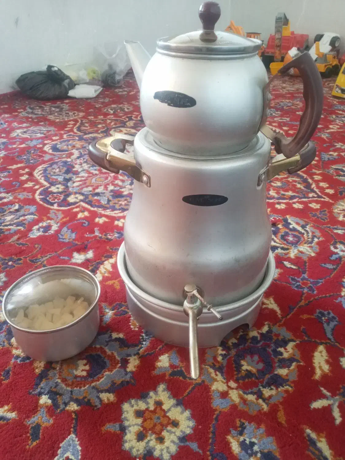 کتری قوری لاوسنگ|قوری، کتری، قهوه‌ساز دستی|کرمانشاه, |دیوار