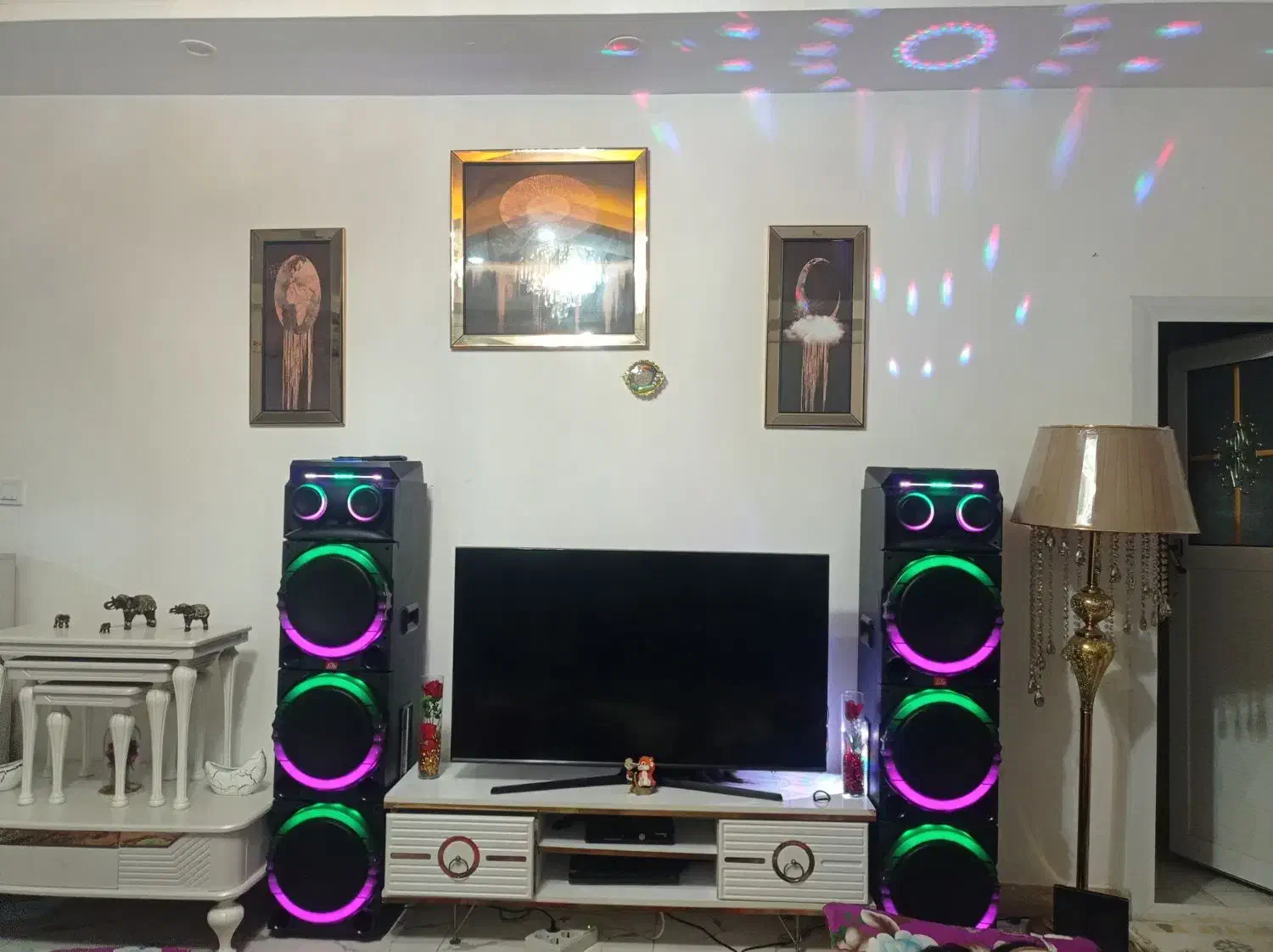 اسپیکر خانگی بزرگ|سیستم صوتی خانگی|رشت, انصاری|دیوار