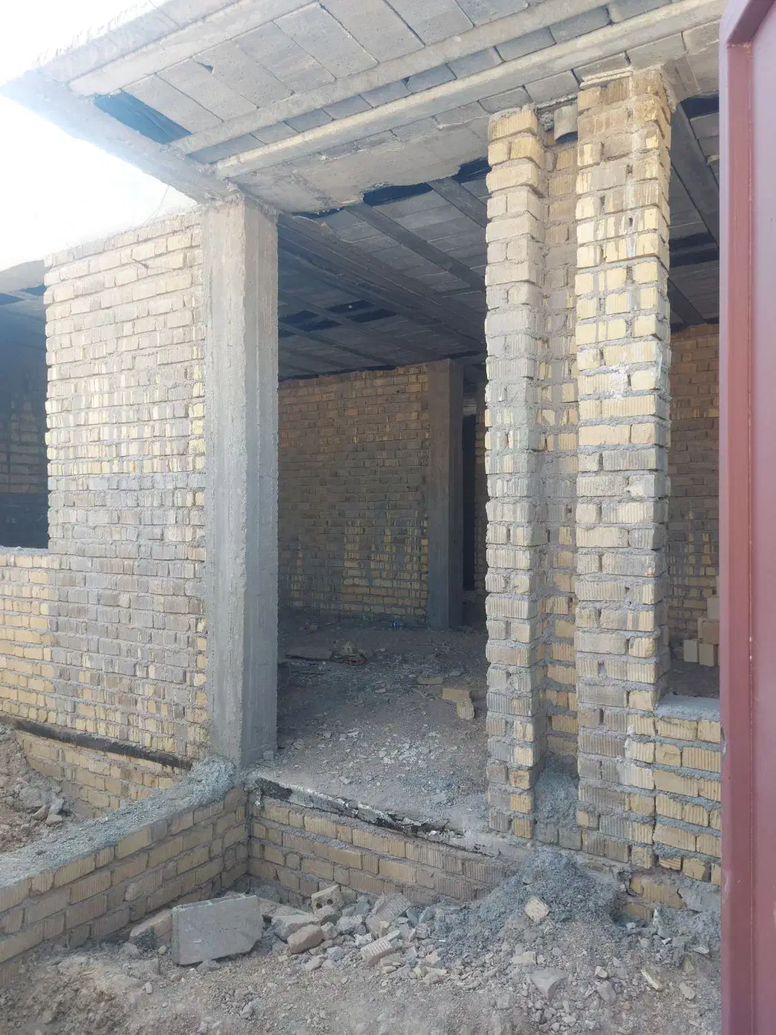 اسکلت ۸۰ متری|فروش خانه و ویلا|شیراز, سلطان آباد|دیوار