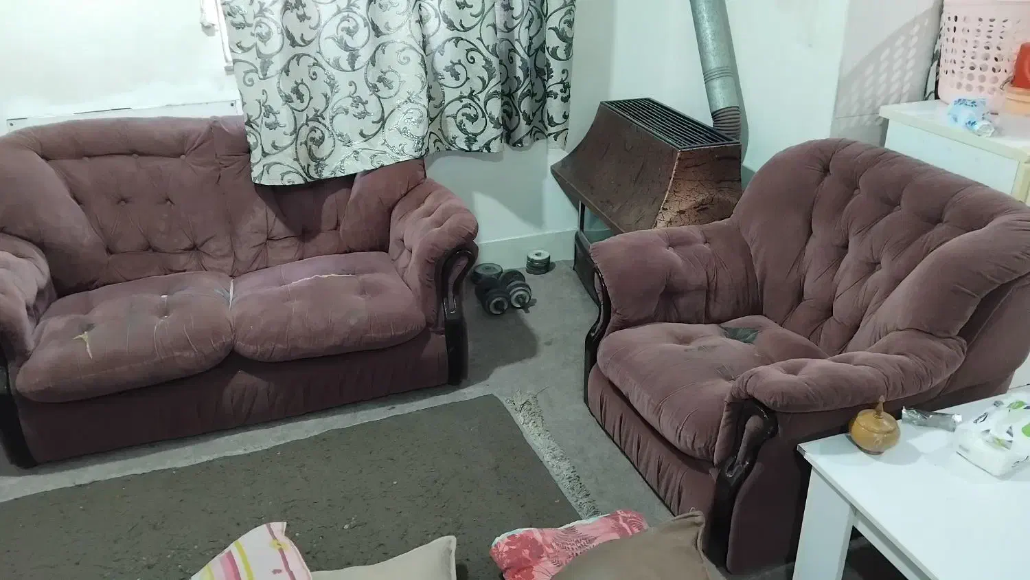 مبلمان ۷ نفره راحتی فقط یک میلیون|مبلمان خانگی و میز عسلی|گنبد کاووس, |دیوار