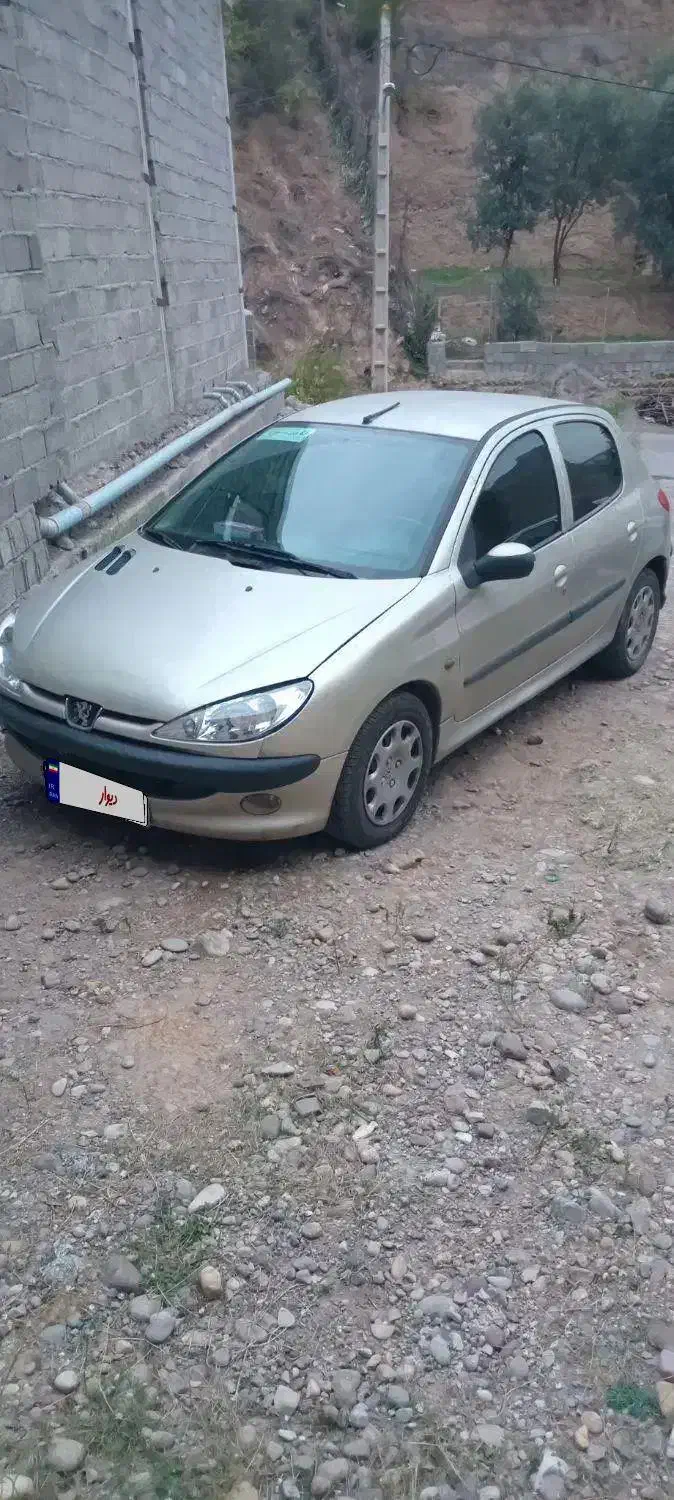 ۲۰۶تیپ۴ فرانسوی|خودرو سواری و وانت|توتکابن, |دیوار