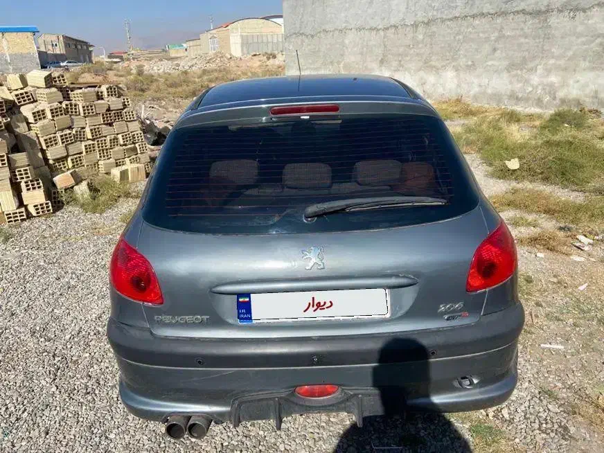 ۲۰۶ تیپ ۵ ۹۶|خودرو سواری و وانت|تبریز, |دیوار