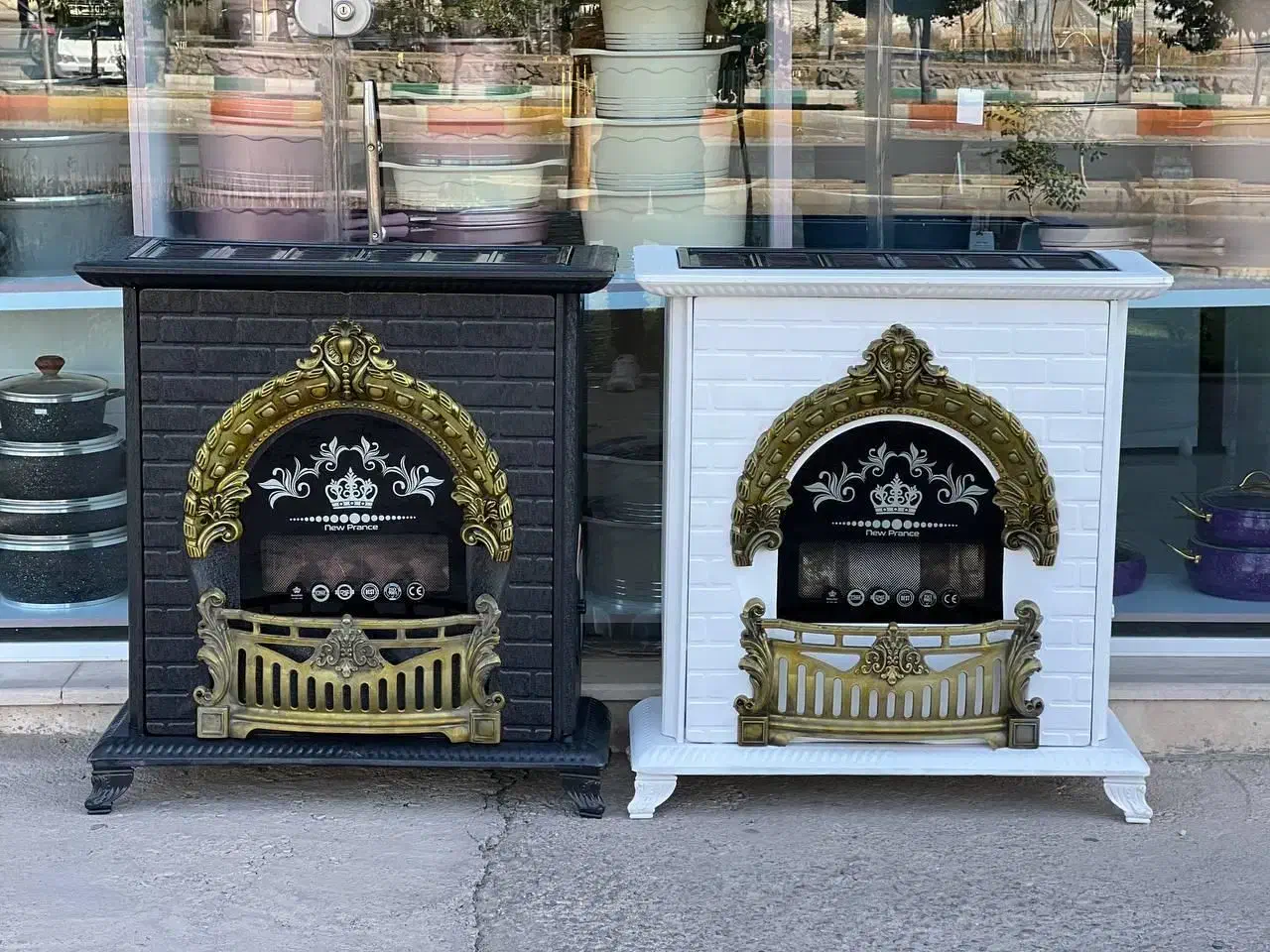 انواع شومینه و بخاری خانه و مغازه|بخاری، هیتر، شومینه|اهر, |دیوار