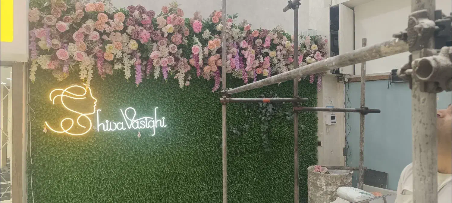 دیوار پوش سبز و گل|صنایع دستی و سایر لوازم تزئینی|رباط‌کریم, رباط‌کریم|دیوار