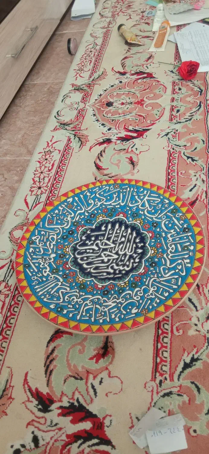 دیوار کوب شیک مینا کاری|صنایع دستی و سایر لوازم تزئینی|هشتگرد, شهرک ریحانه|دیوار