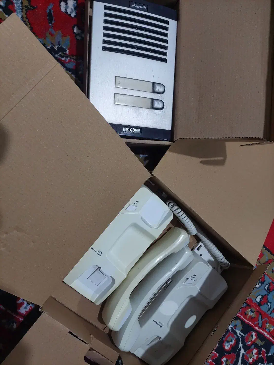 پنل دم دری و گوشی آیفون الکتروپیک صوتی|صوتی و تصویری|اسفراین, |دیوار