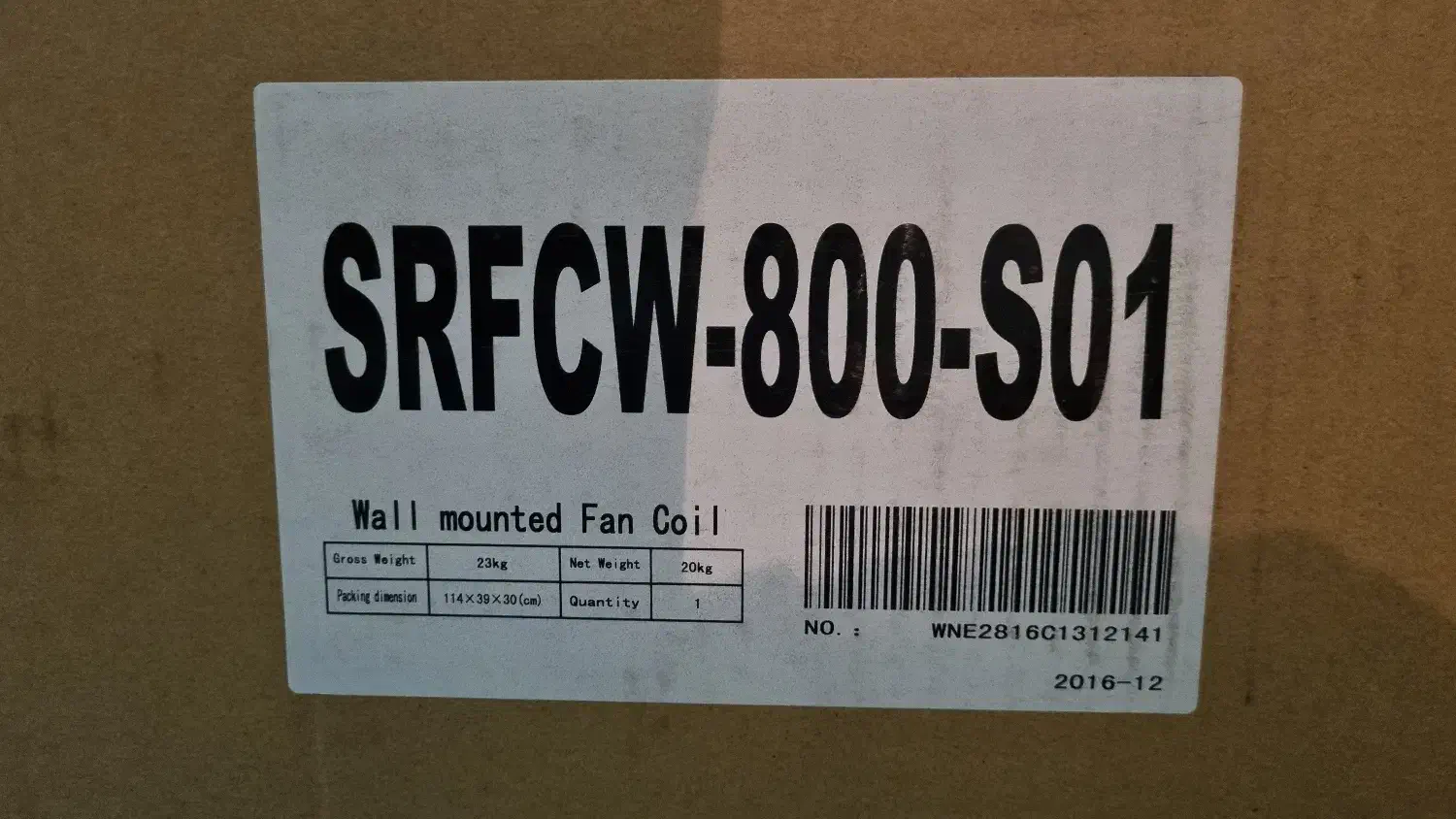 فن کویل دیواری ساران (SARAN)|کولر گازی و فنکوئل|یزد, |دیوار