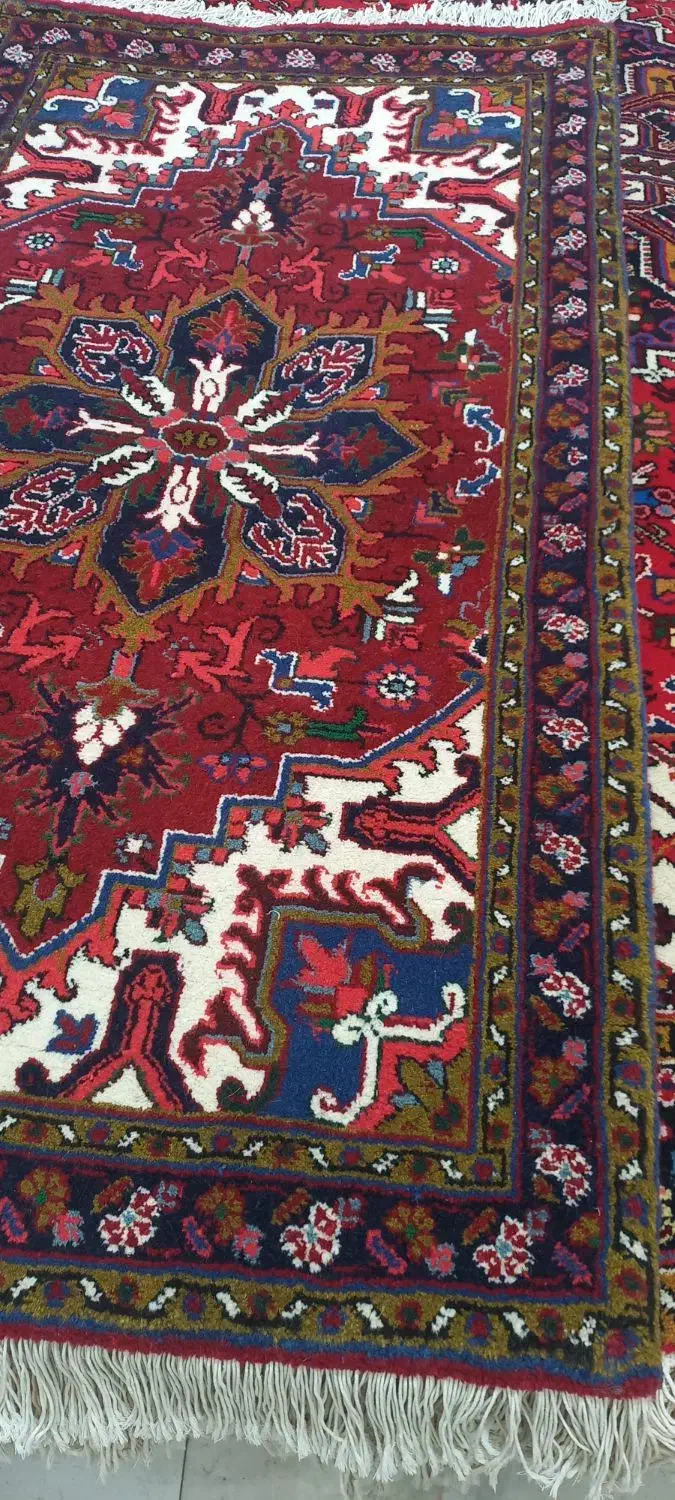کناره دستبافت هریس تاجری  ۱×۲|فرش|تبریز, |دیوار