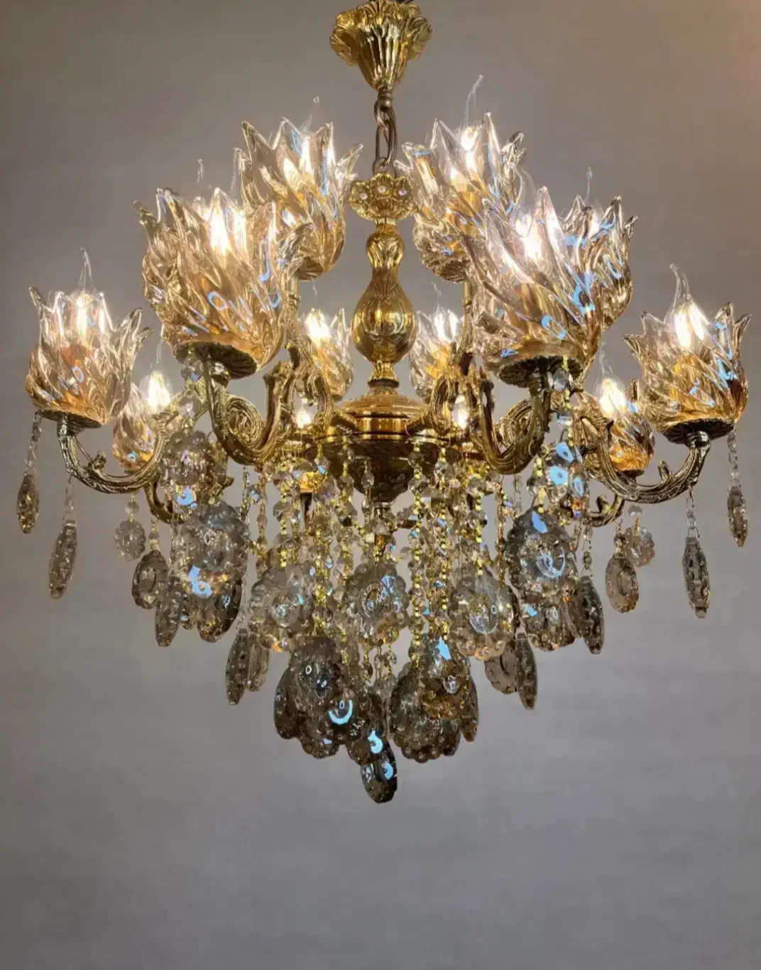 لوستر 8 شعله|لوستر و چراغ آویز|قرچک, شهرک الحدید|دیوار