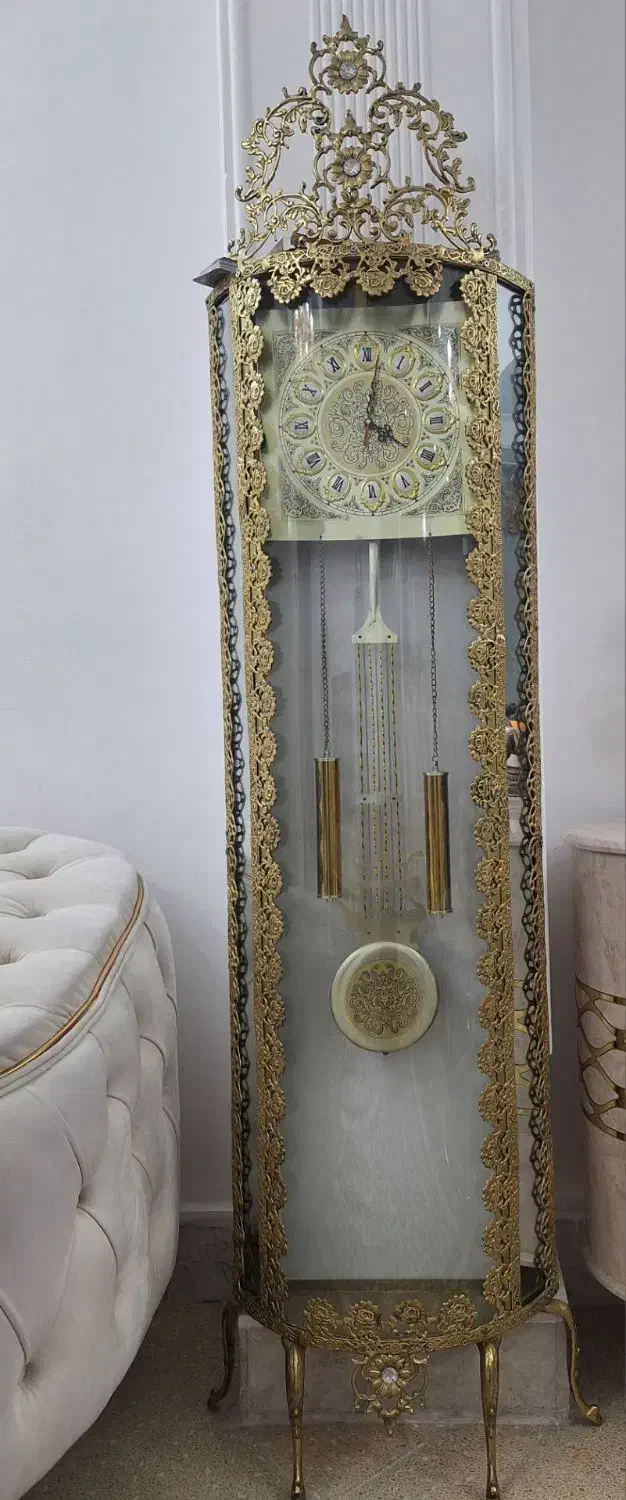 ساعت ایستاده برنجی (برنزی)|ساعت دیواری و تزئینی|رباطکریم, رباطکریم|دیوار