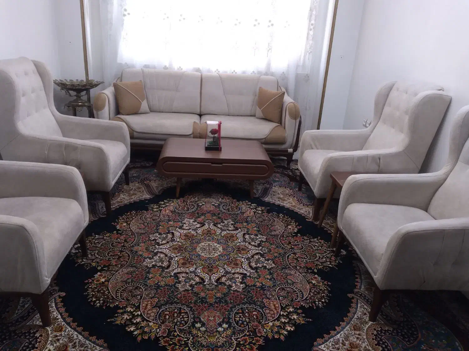 مبل ۷ نفره|مبلمان خانگی و میز عسلی|اسلام‌شهر, شهرک محمدیه|دیوار