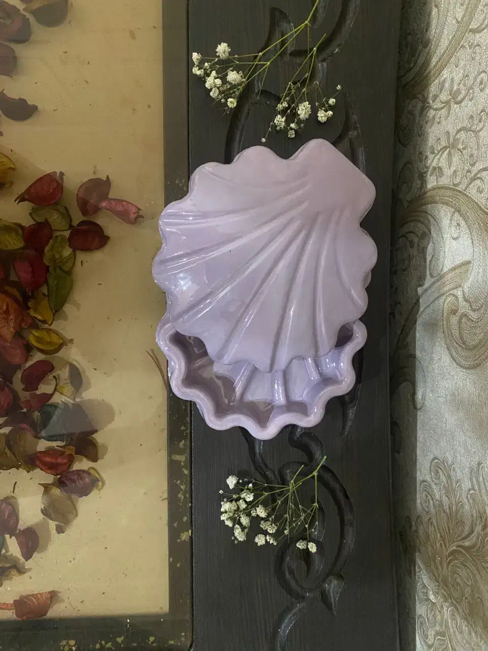 جا جواهراتی و اکسسوری صدفی|صنایع دستی و سایر لوازم تزئینی|اصفهان, سرشبادران|دیوار