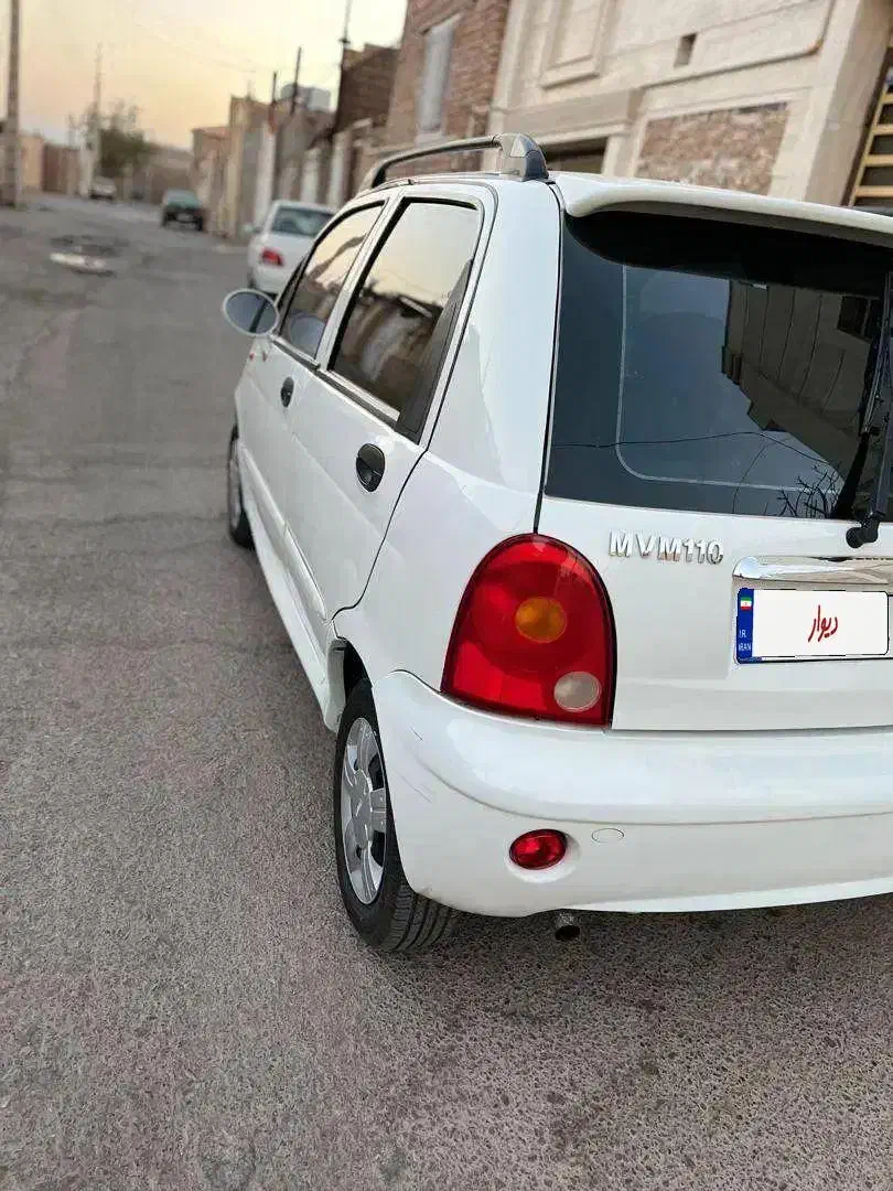 فروش یک دستگاه خودرو MVM 110  مدل 1392 (4) سیلندر|خودرو سواری و وانت|رفسنجان, |دیوار