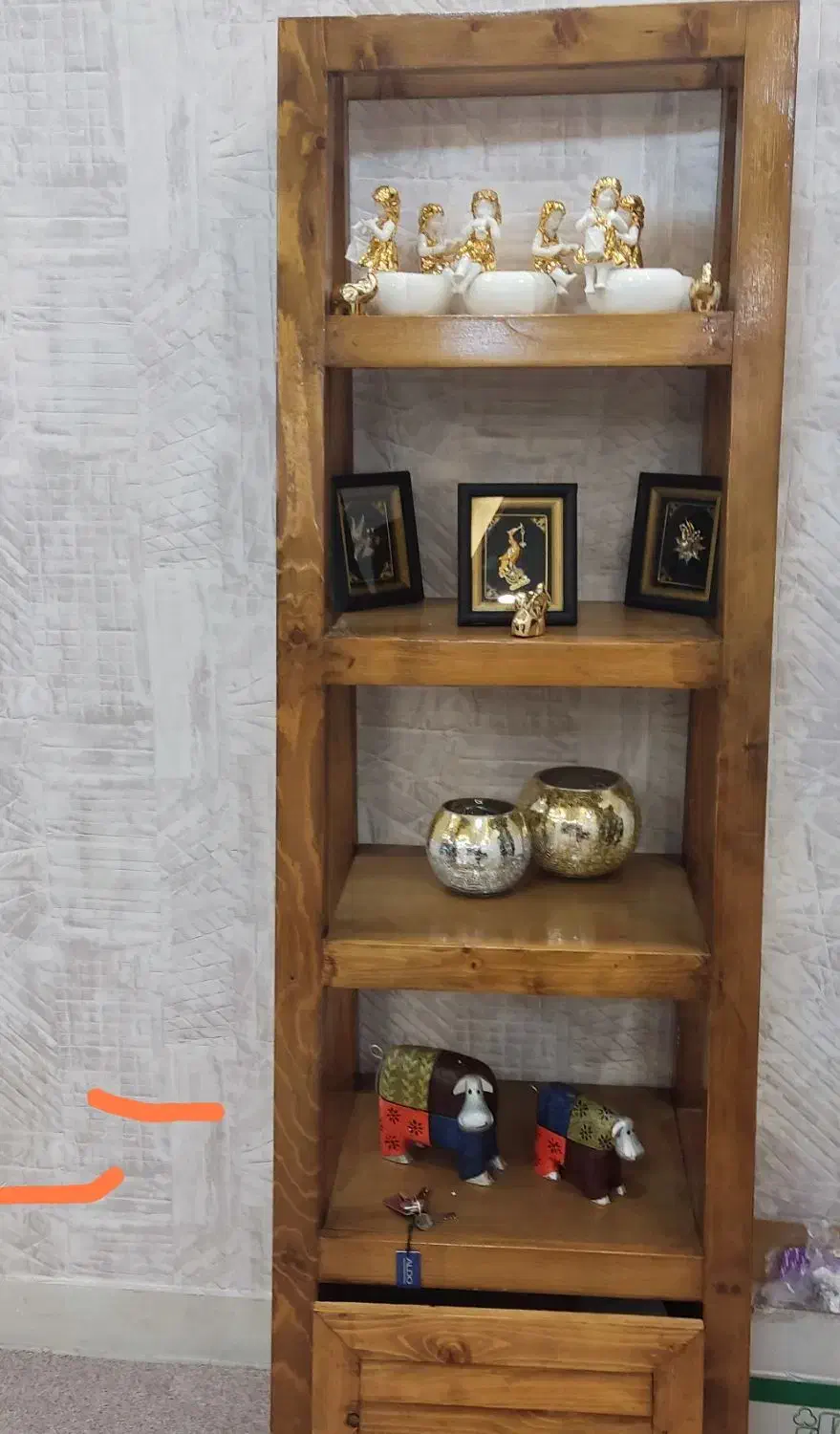 ویترین چوبی چوب راش|بوفه، ویترین، کنسول|اندیمشک, |دیوار