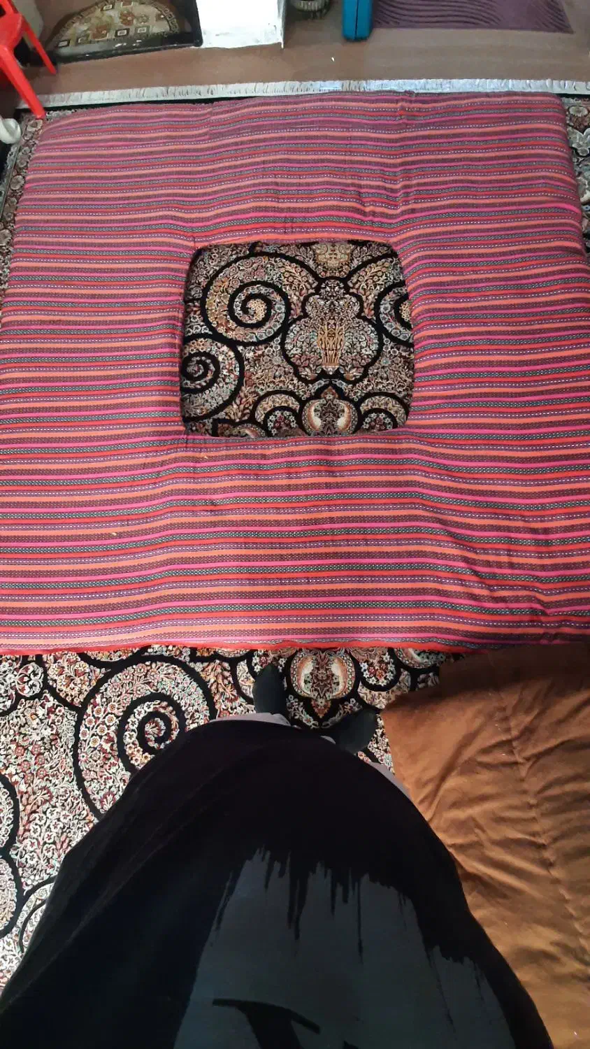 تشک کرسی، لحاف کرسی ، چهارپایه کرسی|رختخواب، بالش، پتو|نیشابور, کوی فرهنگیان|دیوار