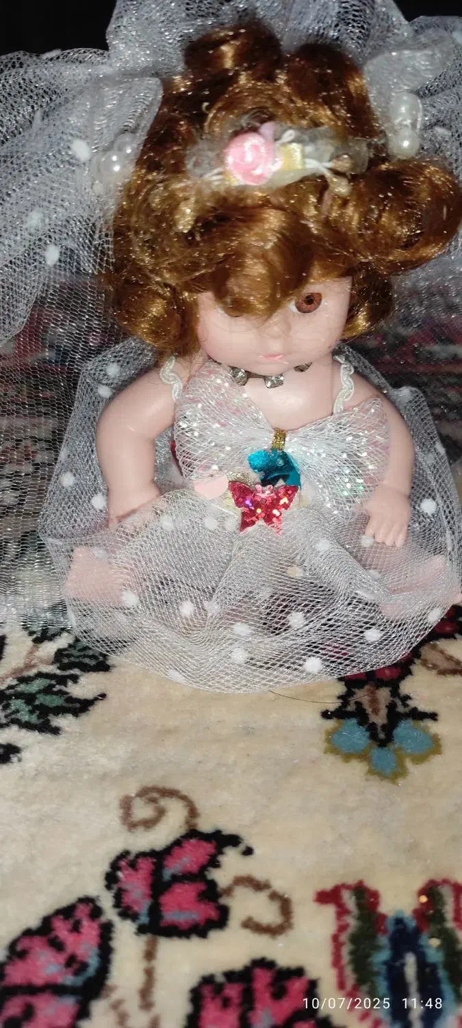 عروسک عروس قدیمی ،کلکسیونی|کلکسیون اشیاء عتیقه|کرج, شهرک بنفشه|دیوار