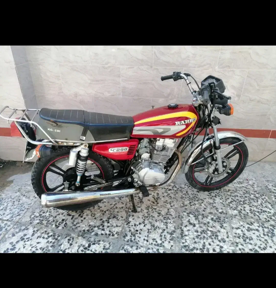 موتورهندا۲۰۰ رهرومدل۴۰۱|موتورسیکلت|اصفهان, شاهد|دیوار