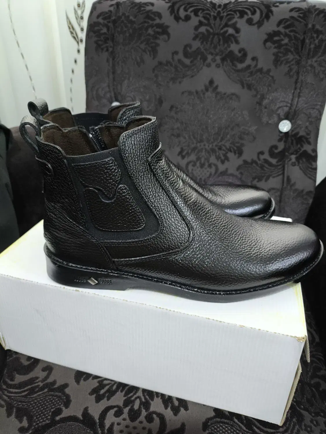 نیم بوت چرم طبیعی استفاده نشده|کیف، کفش، کمربند|لاهیجان, گلستان|دیوار