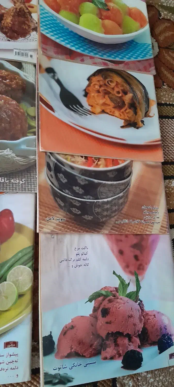 کتاب آشپزی 25 عددی کاملا ونو500|کتاب و مجله ادبی|نظرآباد, شهرک سید جمال الدین|دیوار