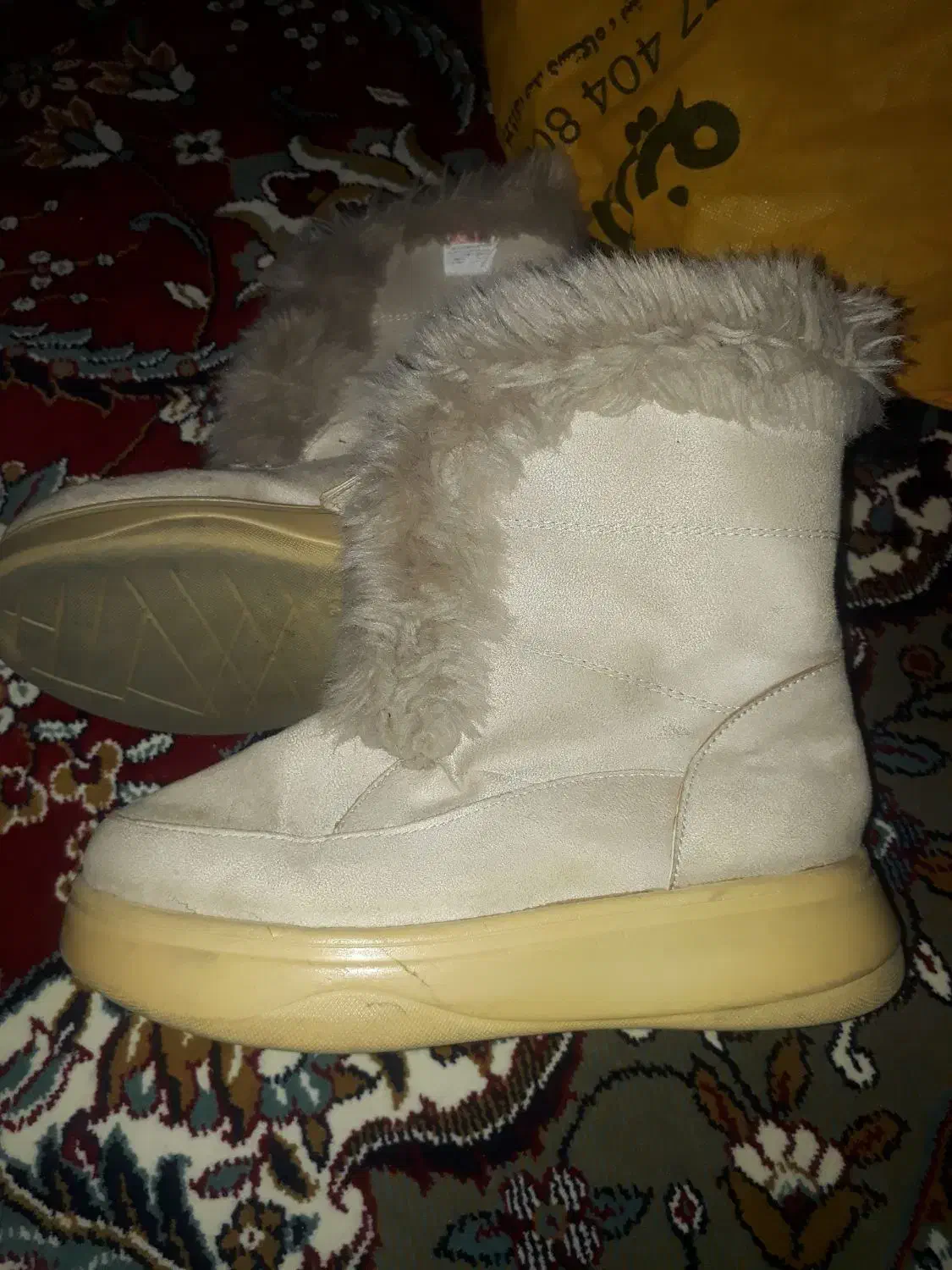 چکمه بوت دختر ۳۶ چرم خز ست ورزشی پالتو ترکتا۱۲سال|لباس|پردیس, فاز ۸|دیوار