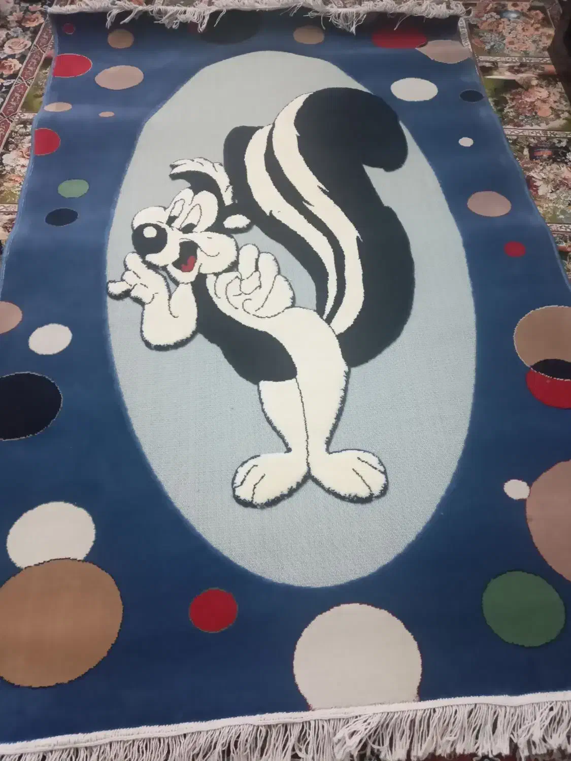 فرش عروسکی وفرش آشپزخانه نو استفاده نشده|فرش|قم, قلعه کامکار|دیوار