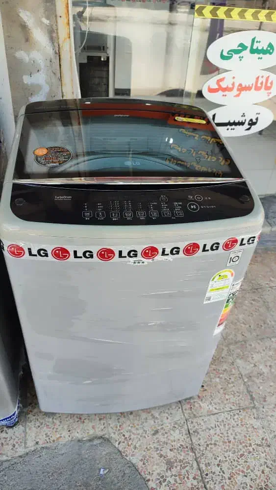 پتوشوی الجی درب شیشه ای موتور گیربکس کارکرده|ماشین لباسشویی و خشک‌کن لباس|گتوند, |دیوار