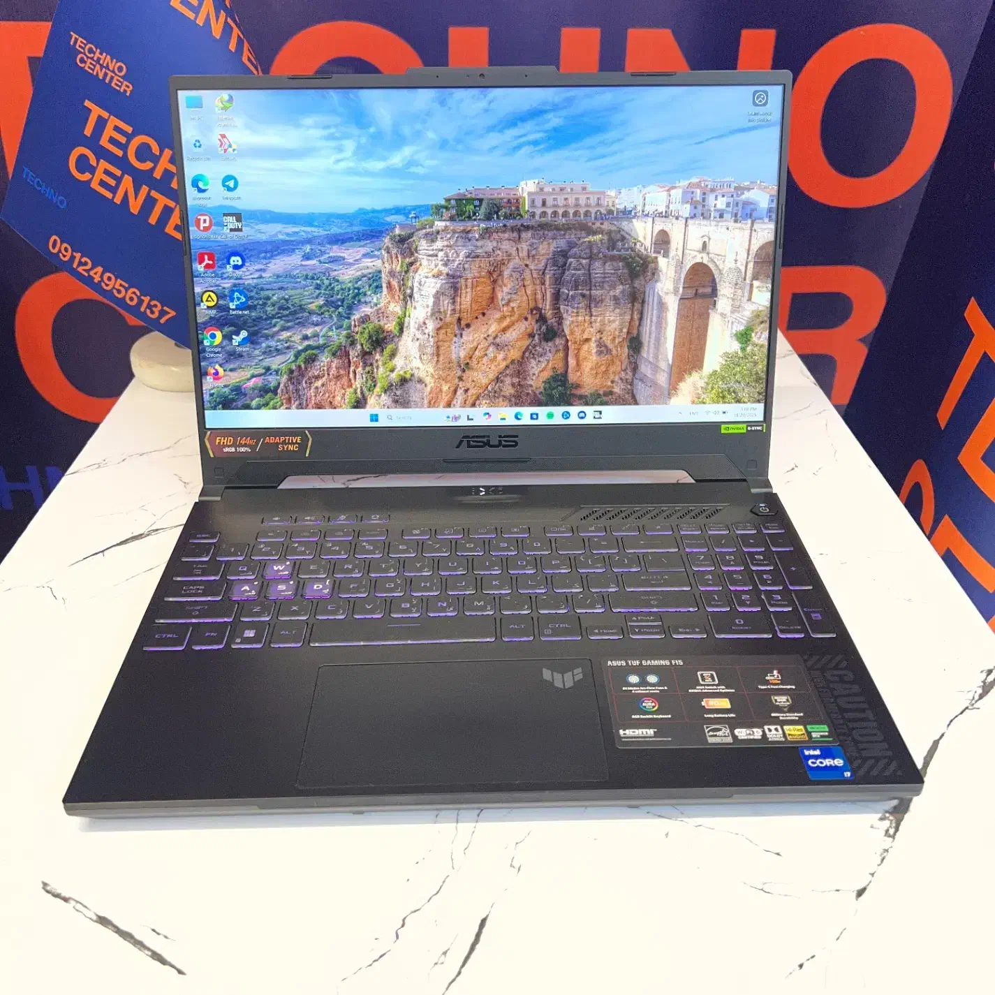 لپتاپ فوق العاده قدرتمند tuf gaming|رایانه همراه|تهران, بلوار کشاورز|دیوار