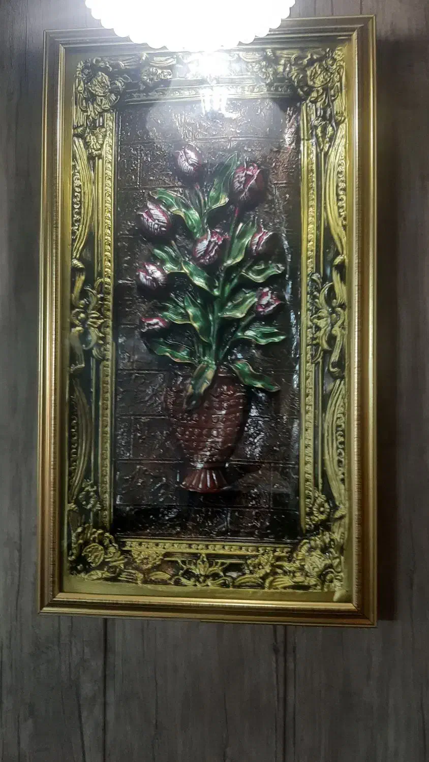 تابلوگل برجسته|تابلو، نقاشی، عکس|مشهد, کوشش|دیوار