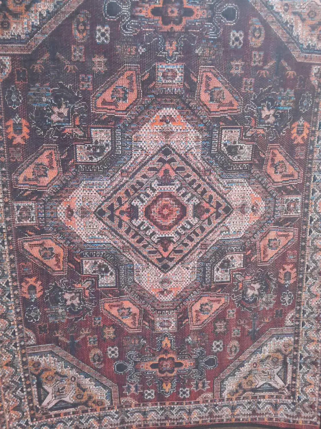 قالیچه|فرش|دوگنبدان, |دیوار