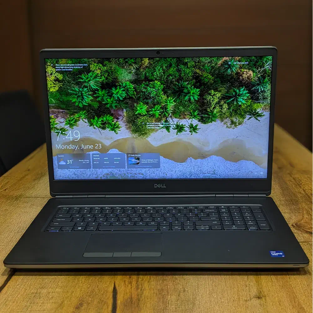 لپتاپ 15.6 دل Core i7 رم ۱۶ گرافیک دوگانه با SSD|رایانه همراه|گنبد کاووس, |دیوار