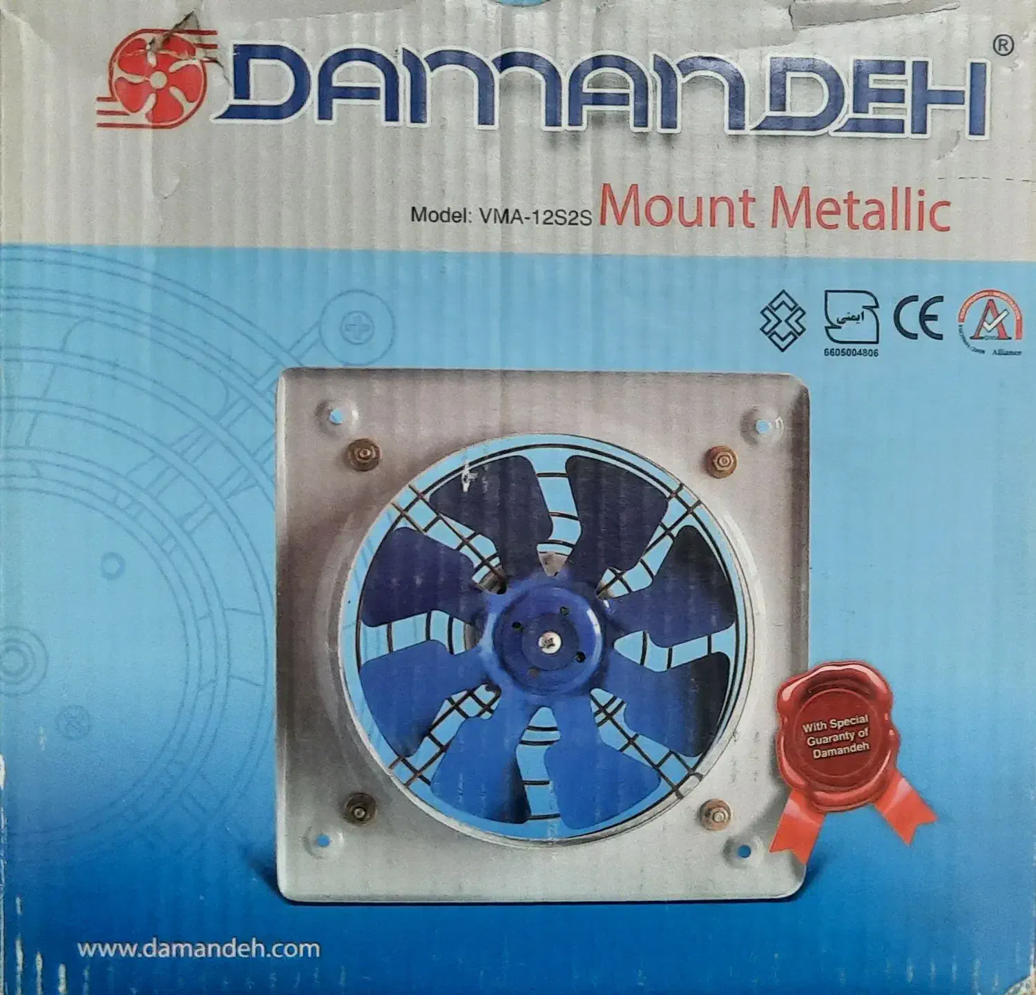 هواکش دمنده ۱۲ سانت|پنکه و تصفیه‌کنندهٔ هوا|مشهد, فدک|دیوار