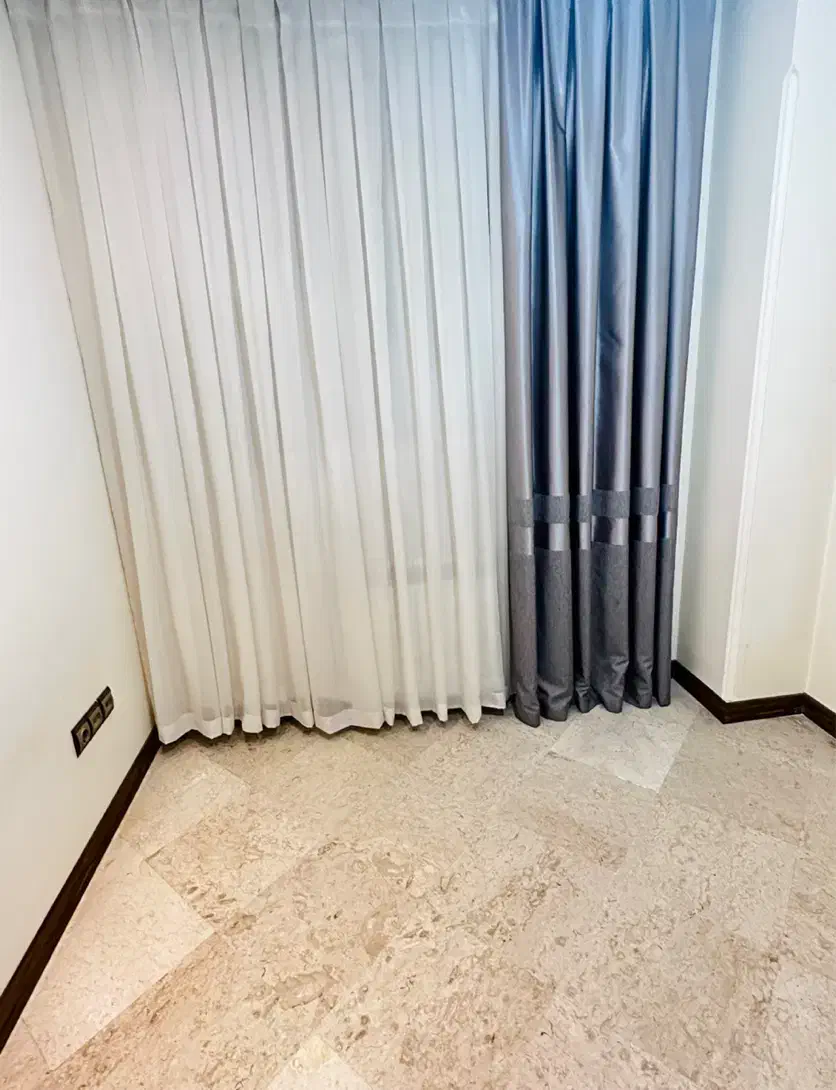 پنل ترک و‌پرده حریر ترک و زیر پرده+چوب پرده|پرده، رانر، رومیزی|تهران, صادقیه|دیوار