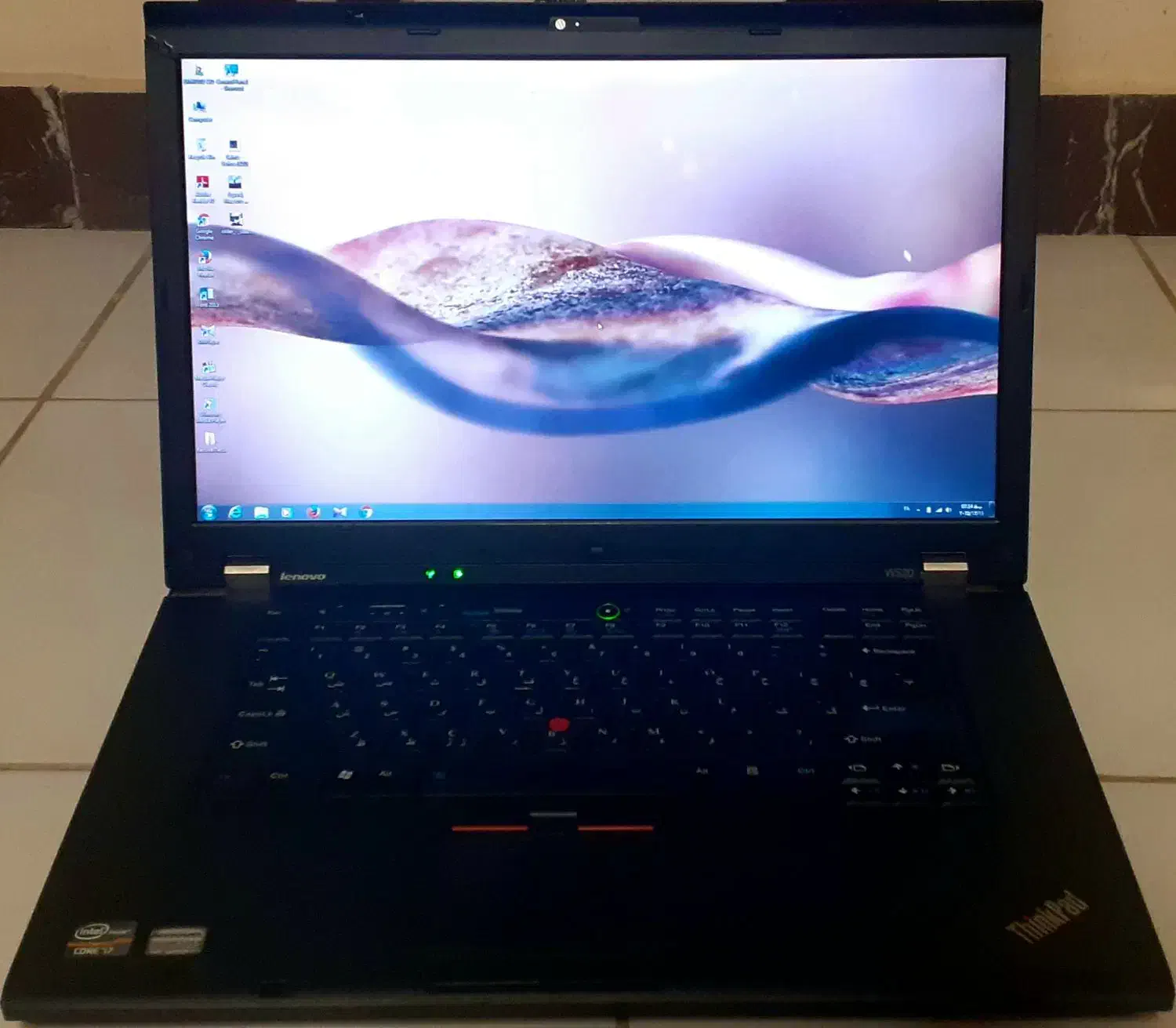 لپ تاپ لنوو w520 گرافیکدار هارد ۱ترا|رایانه همراه|اردبیل, |دیوار