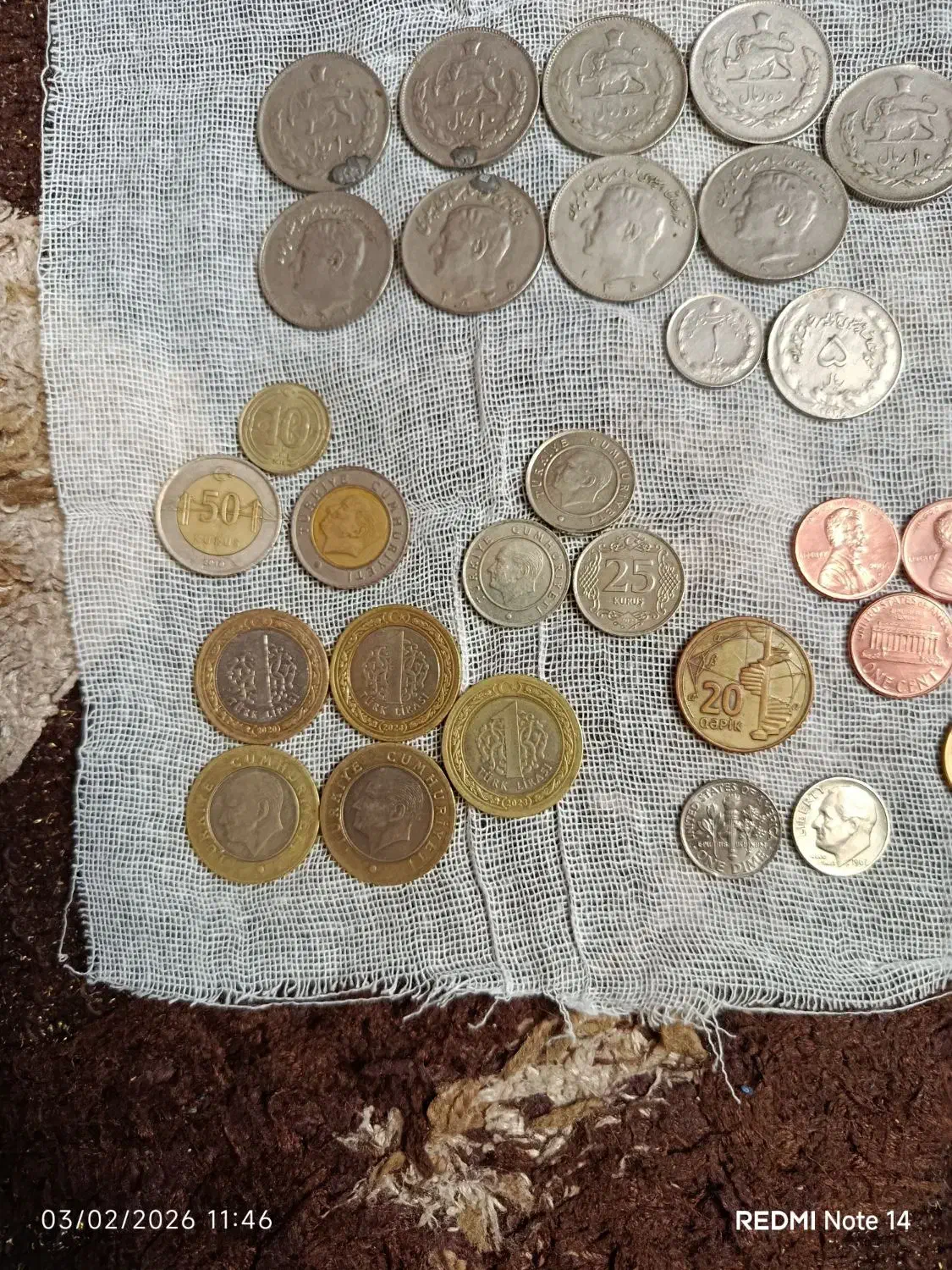 سکه های قدیمی|کلکسیون سکه، تمبر، اسکناس|فردیس, ثابتی|دیوار