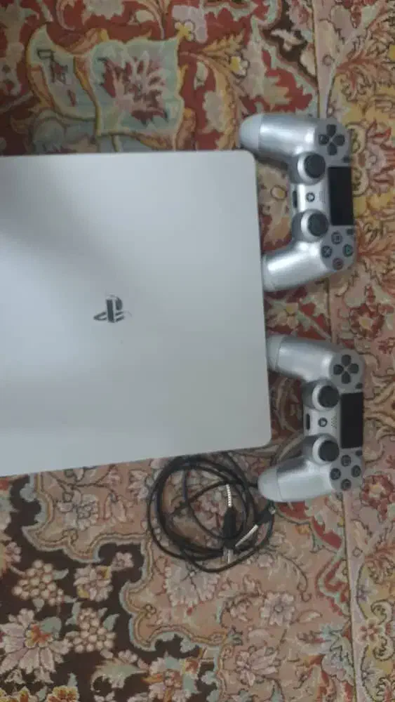 ps4 slim دو دسته|کنسول، بازی ویدئویی و آنلاین|اهواز, کمپلو جنوبی|دیوار